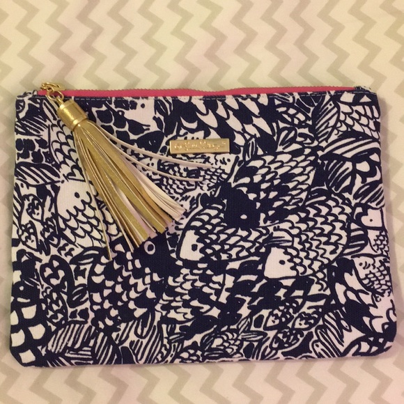 Lilly Pulitzer for Target Handbags - Lilly for Target tassel clutch